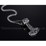 Unisex Titanium Pendant Ax Punk PN-49