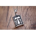 Men's Titanium Pendant T Cross 44 mm PN-785