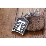 Men's Titanium Pendant T Cross 44 mm PN-785