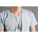 Men's Titanium Pendant T Cross 44 mm PN-785