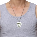 Men's Titanium Pendant Tank Tag PN-822