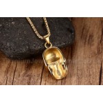 Unisex Titanium Pendant Skull PN-140