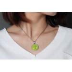 Women's Titanium Pendant 29 mm Tree Colours PN-827