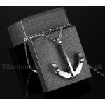 Men's Titanium Pendant Anchor 381