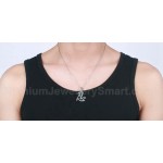 Men's Titanium Pendant Chinese Character Endure PN-359