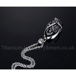 Men's Titanium Pendant Scythe Death PN-464