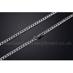 Men's Titanium Necklace 4.5 mm NC-163