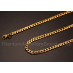 Men's Titanium Necklace 4.5 mm NC-163