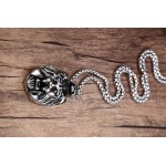 Men's Titanium Pendant Lion PN-157