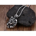 Men's Titanium Pendant Lion PN-157