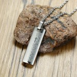 Men's Titanium Pendant Prayer PN-233