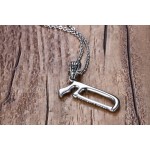 Men's Titanium Pendant 36 mm Saw PN-690S