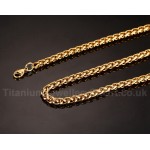 Men's Titanium Necklace 5 mm NC-154