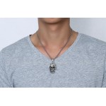 Men's Titanium Pendant Skull PN-184