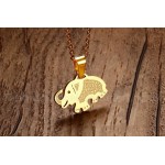 Men's Titanium Pendant 26 mm Elephant PN-688