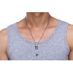 Men's Titanium Pendant 50 mm Arrow PN-852S