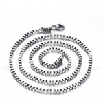 Unisex Titanium Necklace Box Chain NC-005