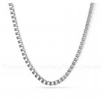 Unisex Titanium Necklace Box Chain NC-005