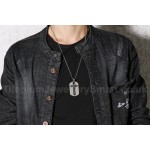 Men's Titanium Pendant Cross Tag PN-923