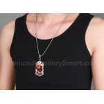 Men's Titanium Pendant Skull KILLS PN-350