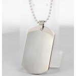 Men's Titanium Pendant Tag PN-004S