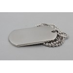 Men's Titanium Pendant Tag PN-004S