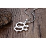 Men's Titanium Pendant P PN-001