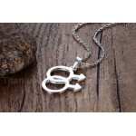 Men's Titanium Pendant P PN-001