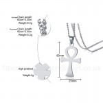 Unisex Titanium Pendant The Ankh Cross PN-986