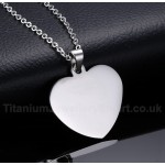 Unisex Titanium Pendant Tag PN-392