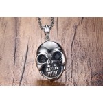 Men's Titanium Pendant Skull PN-765