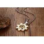 Men's Titanium Pendant Sun God PN-650