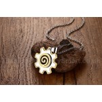 Men's Titanium Pendant Sun God PN-650