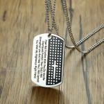 Men's Titanium Pendant Tag PN-1004