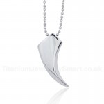 Men's Titanium Pendant Wolf's Fangs PN-122