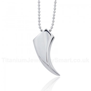 Men's Titanium Pendant Wolf's Fangs PN-122