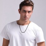 Men's Titanium Necklace 30.7 cm Cloud NC-217