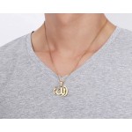 Men's Titanium Pendant 18.4 Allah PN-631