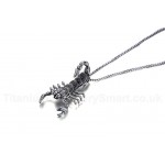 Men's Titanium Pendant 60 mm Scorpion PN-862S