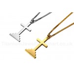 Men's Titanium Pendant Cross Punk Cross PN-867