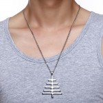 Men's Titanium Pendant PN-840