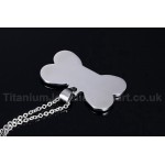 Unisex Titanium Pendant Dog Tag PN-008