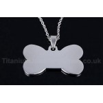 Unisex Titanium Pendant Dog Tag PN-008