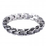 Mens Titanium Chain Bracelet