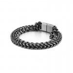 men's Cool double-layer titanium bracelet