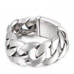Fashion chic style men's titanium bracelet