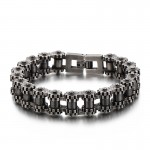  titanium jewelry bicycle bracelet retro chic fashion men's bracelet bicycle bracelet