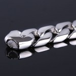  titanium bracelet version of the fashion bracelet Cuba chain men's bracelets