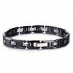 Exquisite Couple Titanium black bracelets 