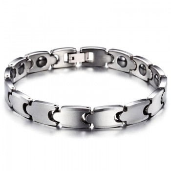 Men's magnet tungsten steel bracelet Supply Men's bracelet